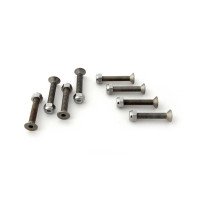 SteezBomb Pure Titanium Hardware UNPOLISHED bolts 30mm