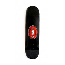 Benny’s Composite Skateboards Full Carbon Fibre Deck with Special Grip Ex Display 8" wide