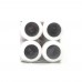 Powerflex Gumball Core Wheels 58mm 83B Street/Park/Pool White with 55D Black Core